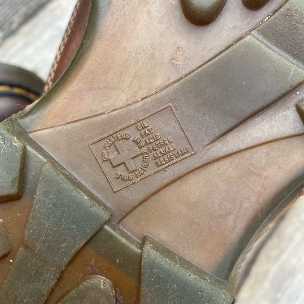 Vintage Dr. Marten High Top Leather Boots - Picture 4 of 10